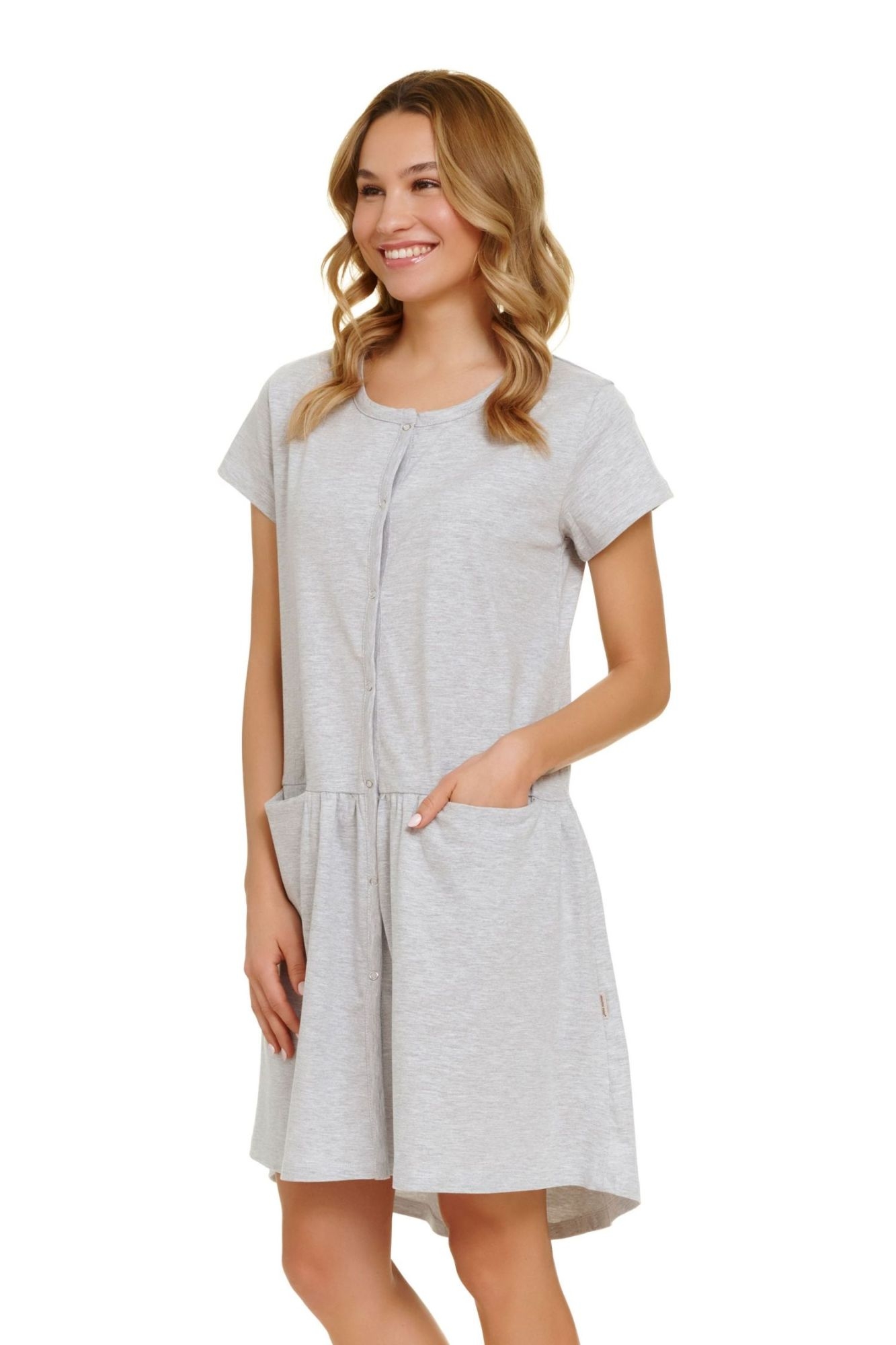 Koszula nocna TCB 9445 grey melange