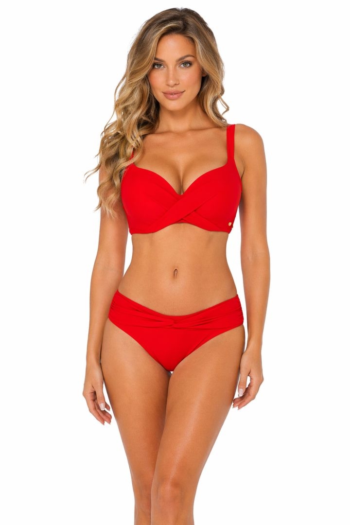 Str�j k�pielowy Bodrum3 940V1BU3 6 czerwony