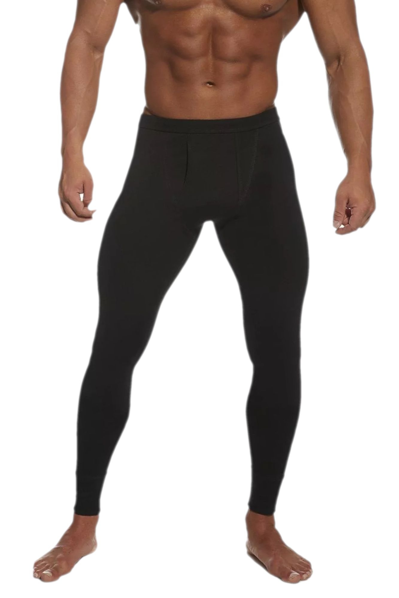 Kalesony Authentic thermo czarne plus