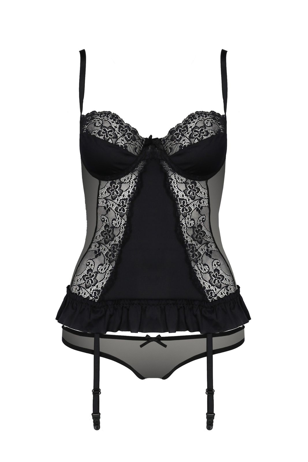 Top gorsetowy - BLANCHET CORSET black