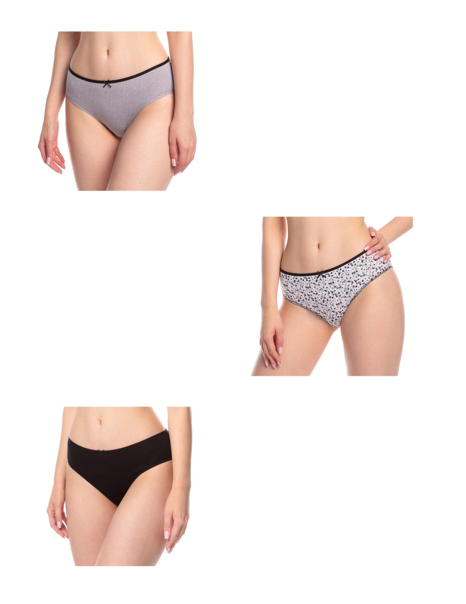 Figi bikini L 122 BI 43 3-pak