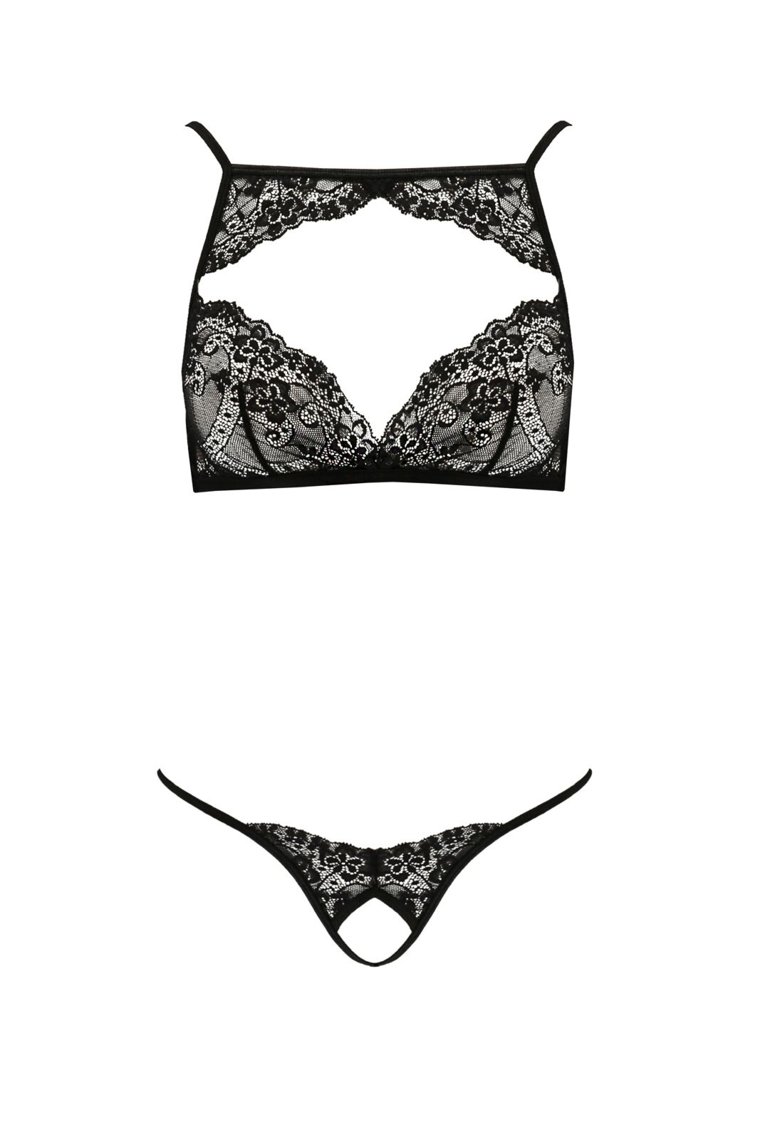 Komplet bielizny - VERONIQUE SET black
