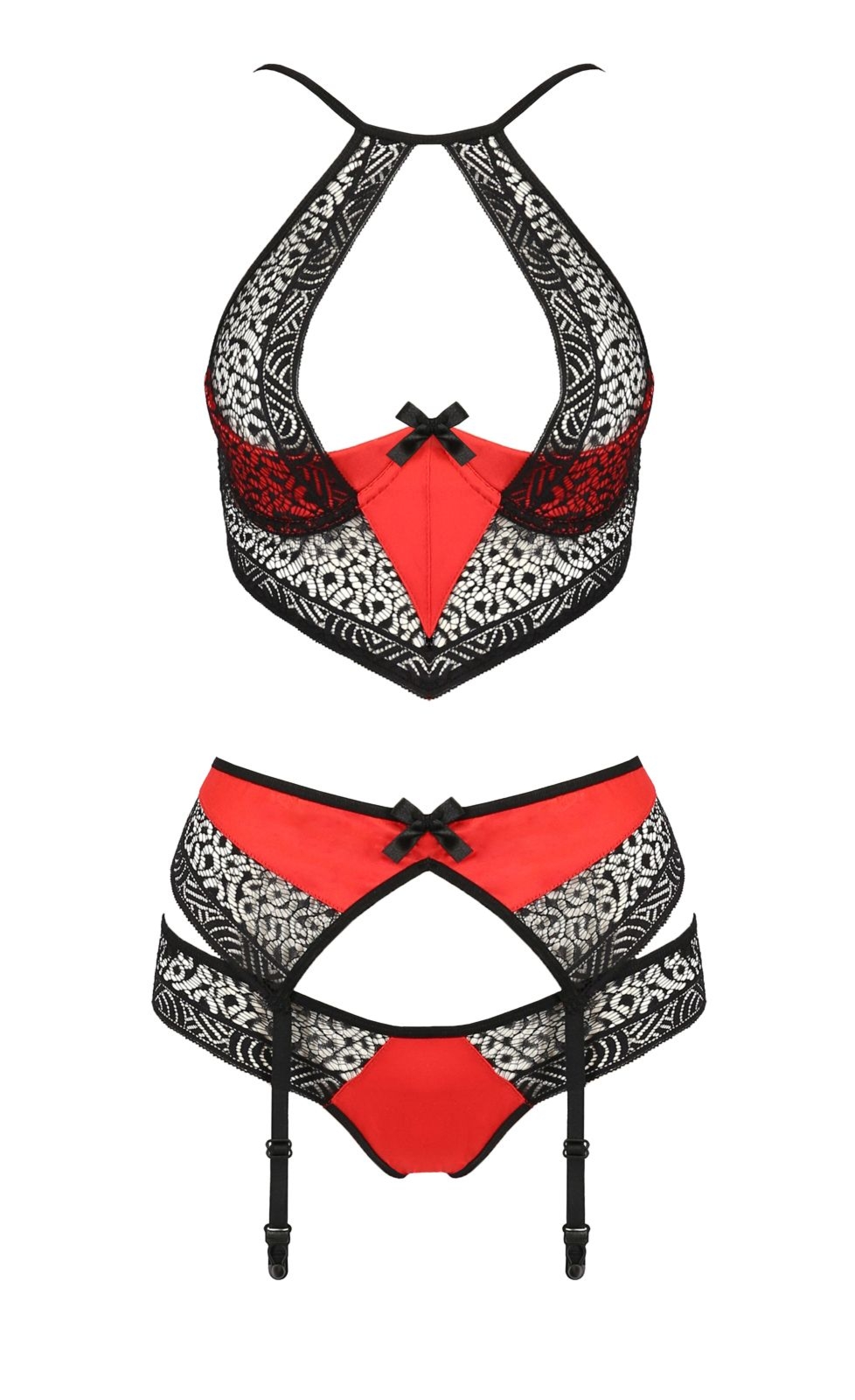 Komplet bielizny - SCARLET SET red