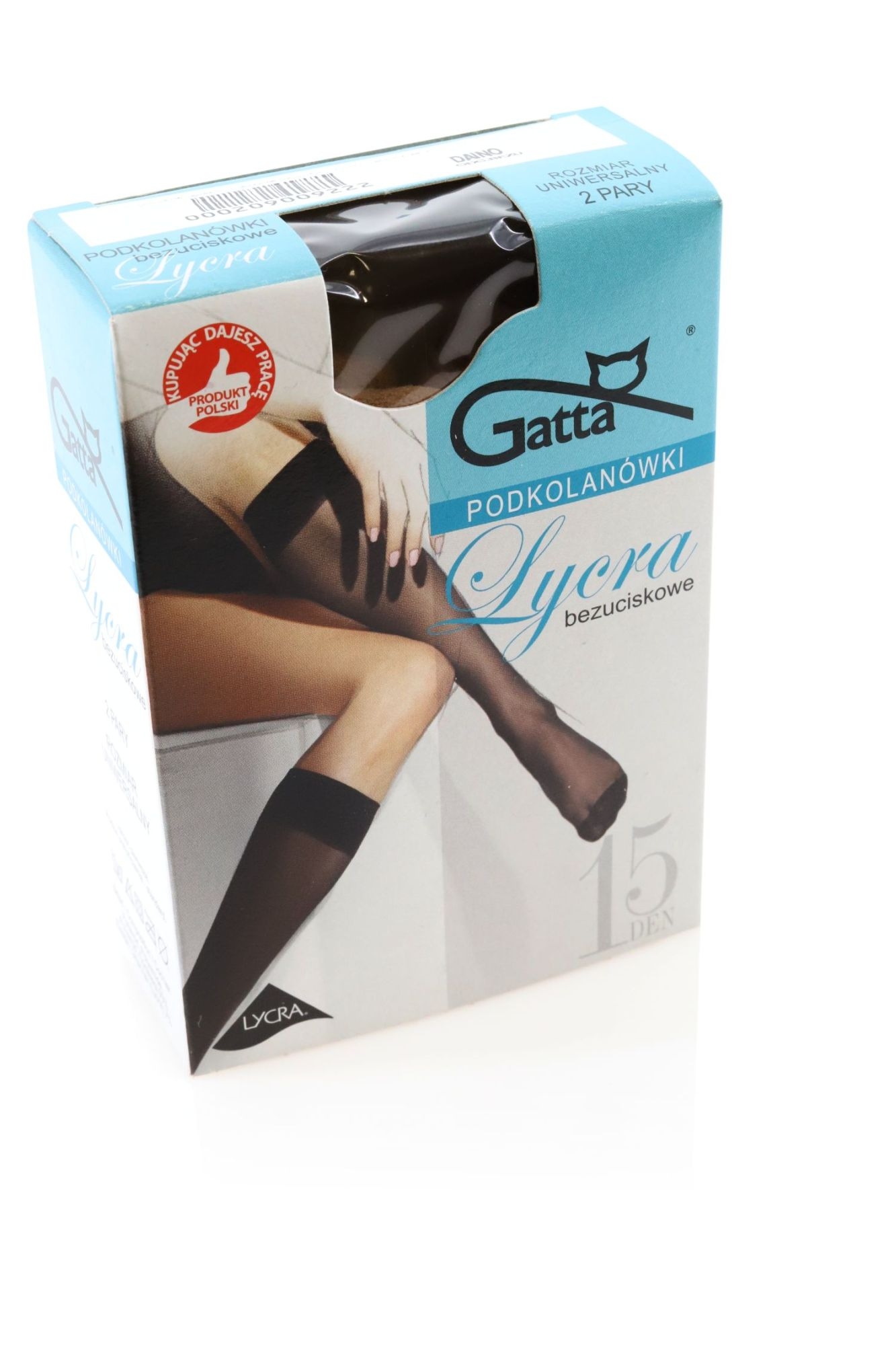 podkolanówki lycra 15den