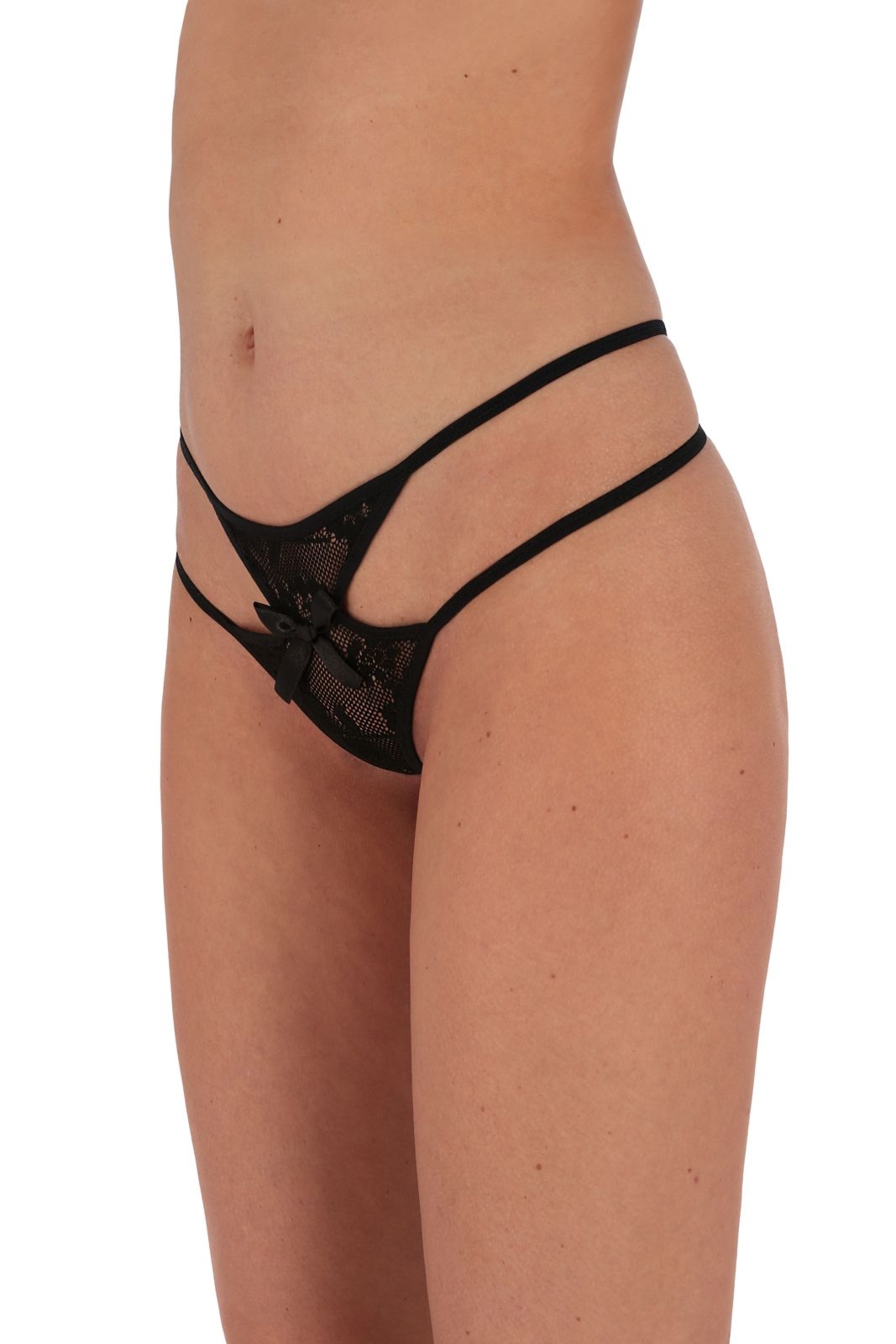 Stringi damskie - ROSCA THONG black