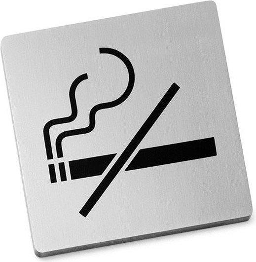 szyld zakaz palenia indici