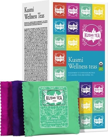 zestaw herbat kusmi wellness w saszetkach 24 szt.