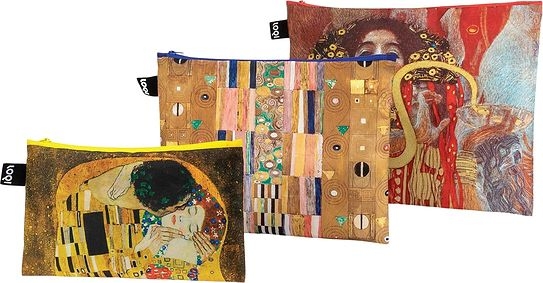 Saszetki Museum Gustav Klimt z recyklingu 3 szt.