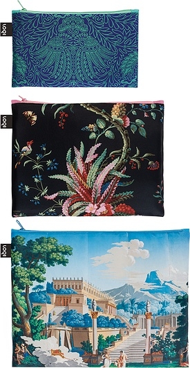 Saszetki zip pockets 3 szt. loqi x mad japanese, arabesque, landscape