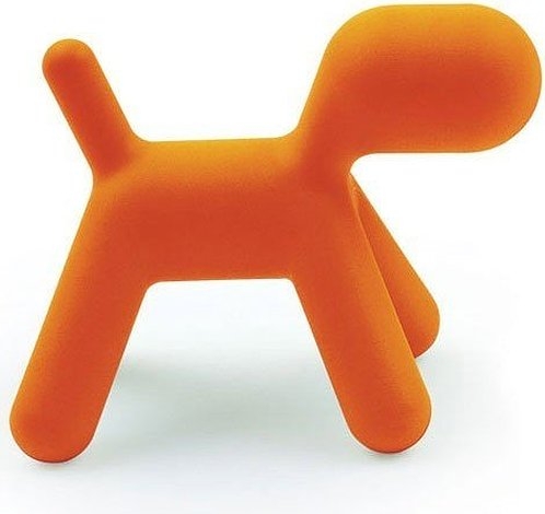 Image of krzesełko puppy s pomarańczowe