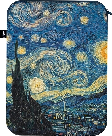 Etui na laptop Museum Vincent van Gogh Gwiaździsta noc 24 x 33 cm z recyklingu