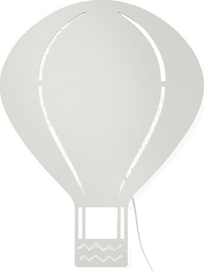 Image of kinkiet air balloon szary