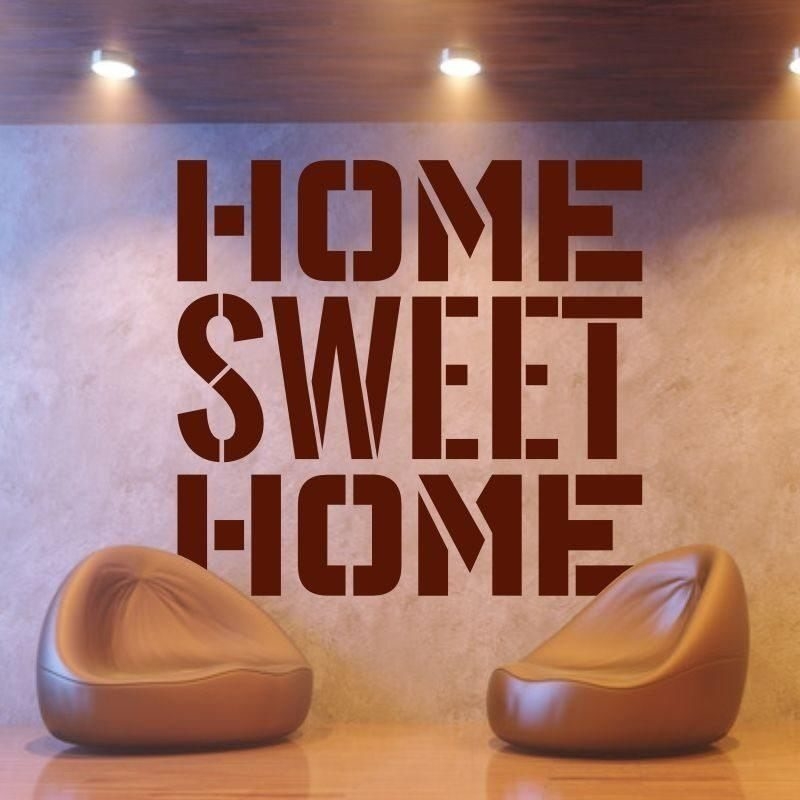 home sweet home 1710 naklejka samoprzylepna