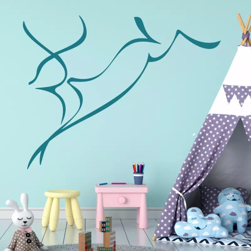 Jeleń 17 szablon malarski