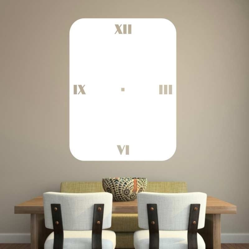 Tablica suchościeralna 014 zegar