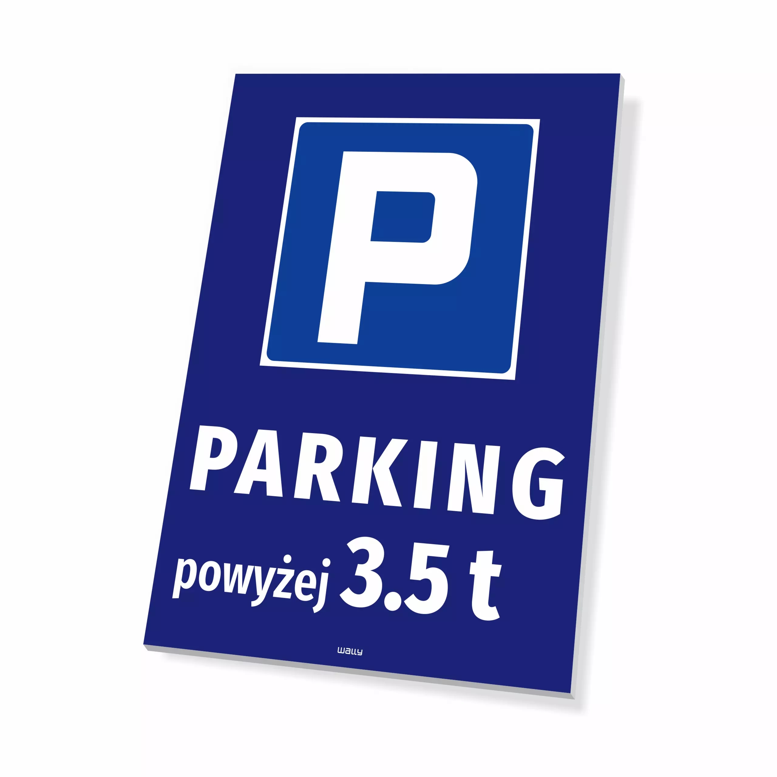 Tabliczka - parking powyżej 3.5 t