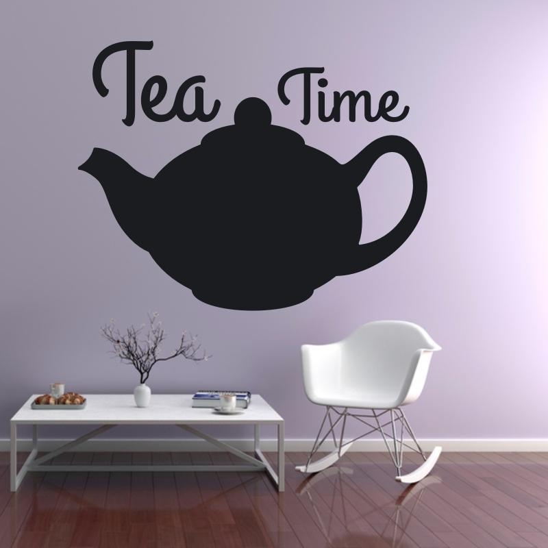 tea time 2tk11 naklejka samoprzylepna tablicowa