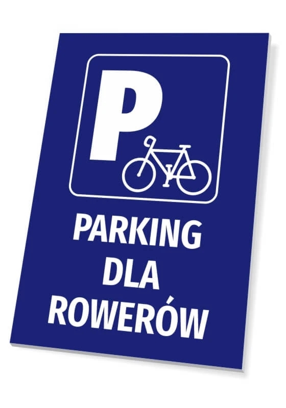 Tabliczka parkingowa: Parking dla rowerów