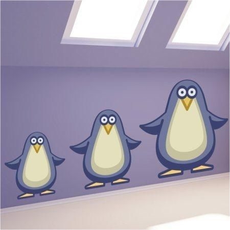 pingwin 966 naklejka samoprzylepna