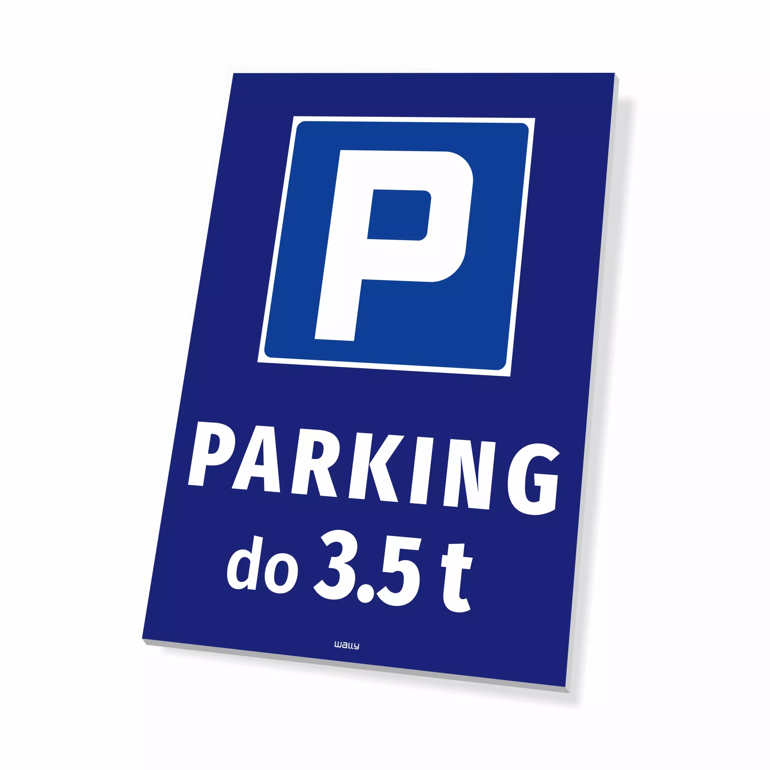 Tabliczka - parking do 3.5 t