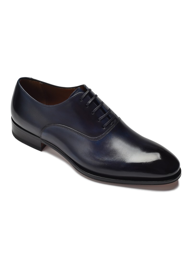 Image of Eleganckie granatowe buty typu oxford Arbiter by Alfonso Marciano 38,5