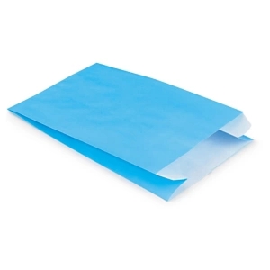 250 x Turkusowa torebka papierowa na prezent 240x390x75 mm