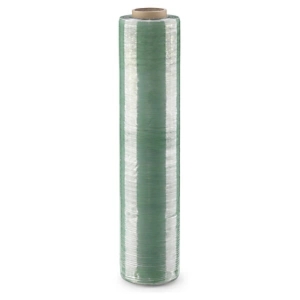 Folia stretch 450mm x 300m w 80% z recyklingu, 20 mikronów