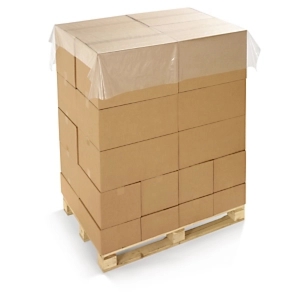 Przekładki foliowe z perforacją 1500 x 1500 mm, 45 mikronów, w 50% z recyklingu