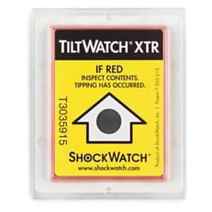 Wskaźnik przechyłu Tiltwatch, opakowanie 100 szt.