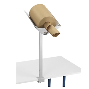 Podajnik do papieru bezgilzowego, mocowany do blatu, 563x550x97-134 mm