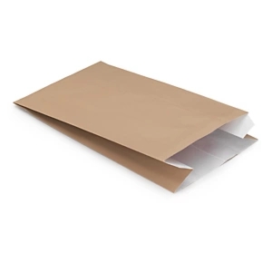 250 x Torebka papierowa na prezent w żywych kolorach 160x350x80mm brązowa (taupe), 250 szt.