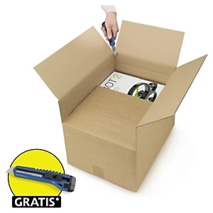 20 x Karton z regulowaną wysokością Eko 310x220x225/325