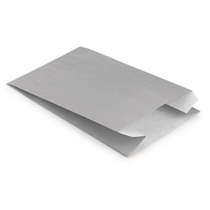 250 x Szara torebka papierowa na prezent 180x330x60 mm