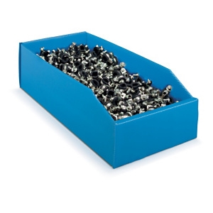 Pojemnik polipropylenowy niebieski 380x180x105