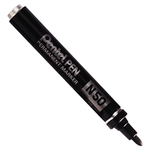 Marker okrągła końcówka czarny