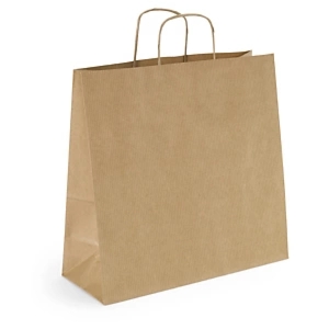 200 x Torba papierowa kraft brązowa 450x480x160