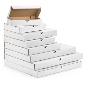 50 x Karton fasonowy (pocztowy) płaski biały 310x220x50