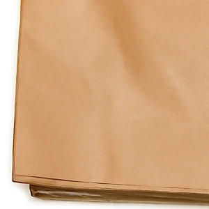 Jasnobrązowa bibuła gładka 480 arkuszy 500x750 mm