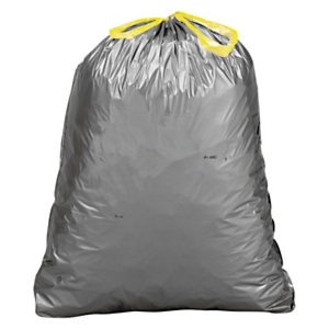 100 x Worek na śmieci 30L szary 100 szt