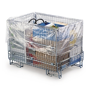 50 x Worek foliowy w 100% z recyklingu z zakładkami bocznymi 50 mikronów 1200x2300x800 mm, 50 sztuk