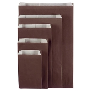 250 x Czekoladowa torebka papierowa na prezent 310x470x80 mm