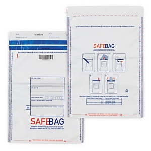 Koperta bezpieczna SAFEBAG 275x375 biała 100 szt