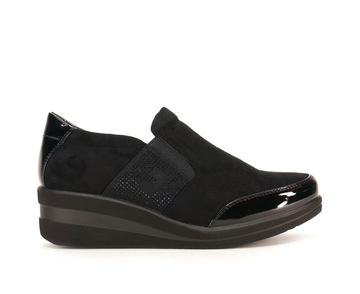 Półbuty damskie Sergio leone, czarny