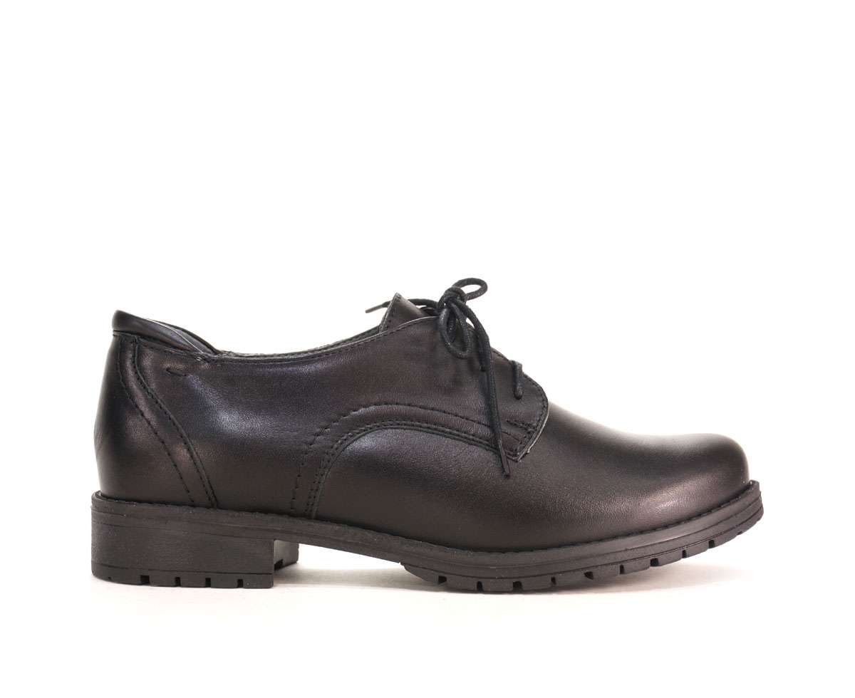 Półbuty damskie Stella pietrzak elżbieta janina, czarny