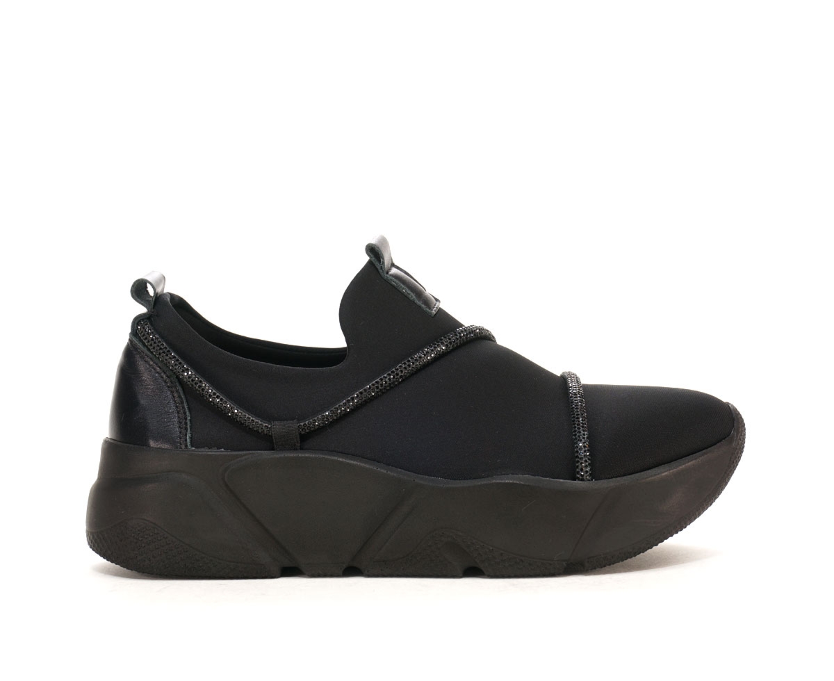 Półbuty damskie , czarny