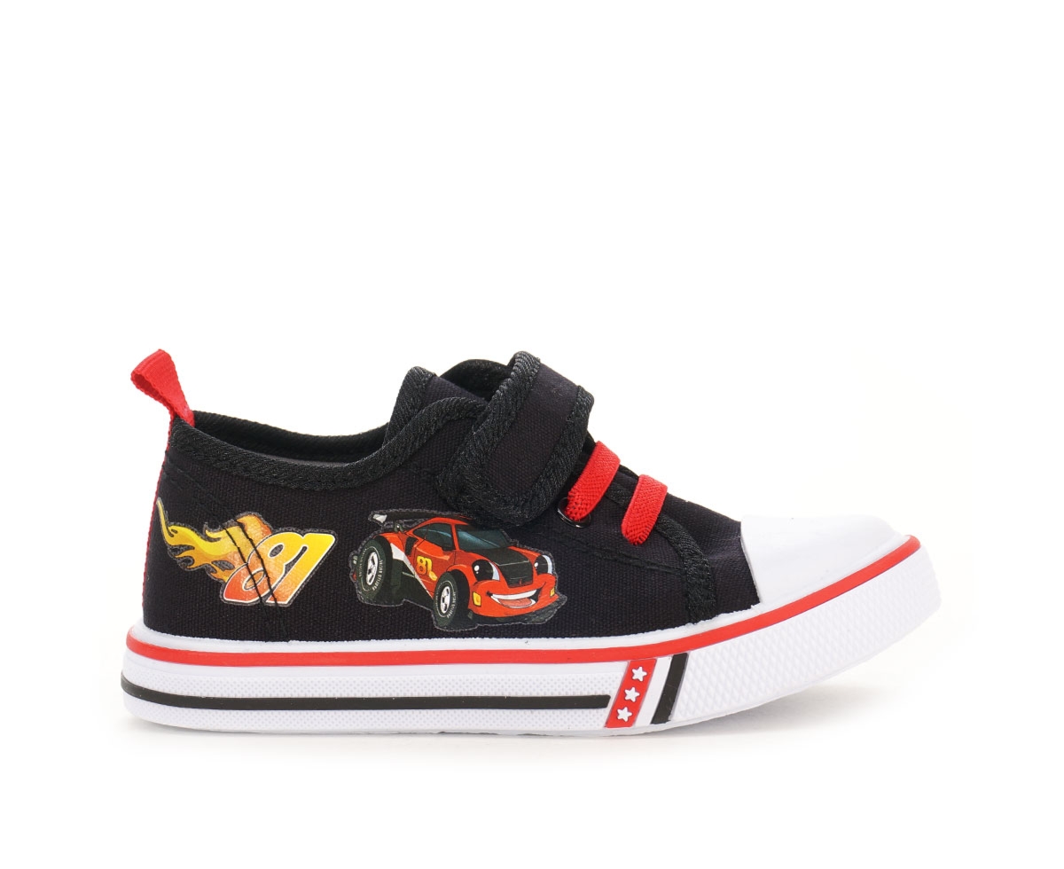 Półtrampki dziecięce American club, czarny