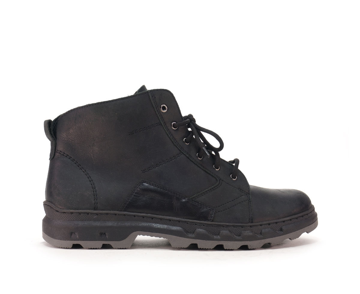 Trzewiki męskie Wasak, czarny