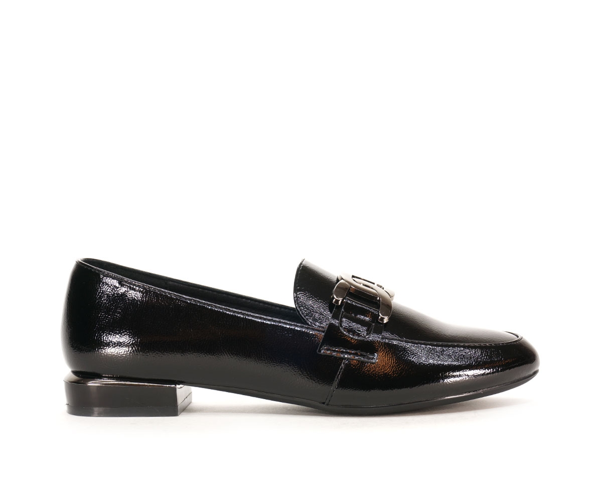 Mokasyny damskie Sergio leone, czarny