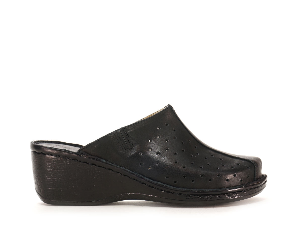 Klapki damskie Escott, czarny