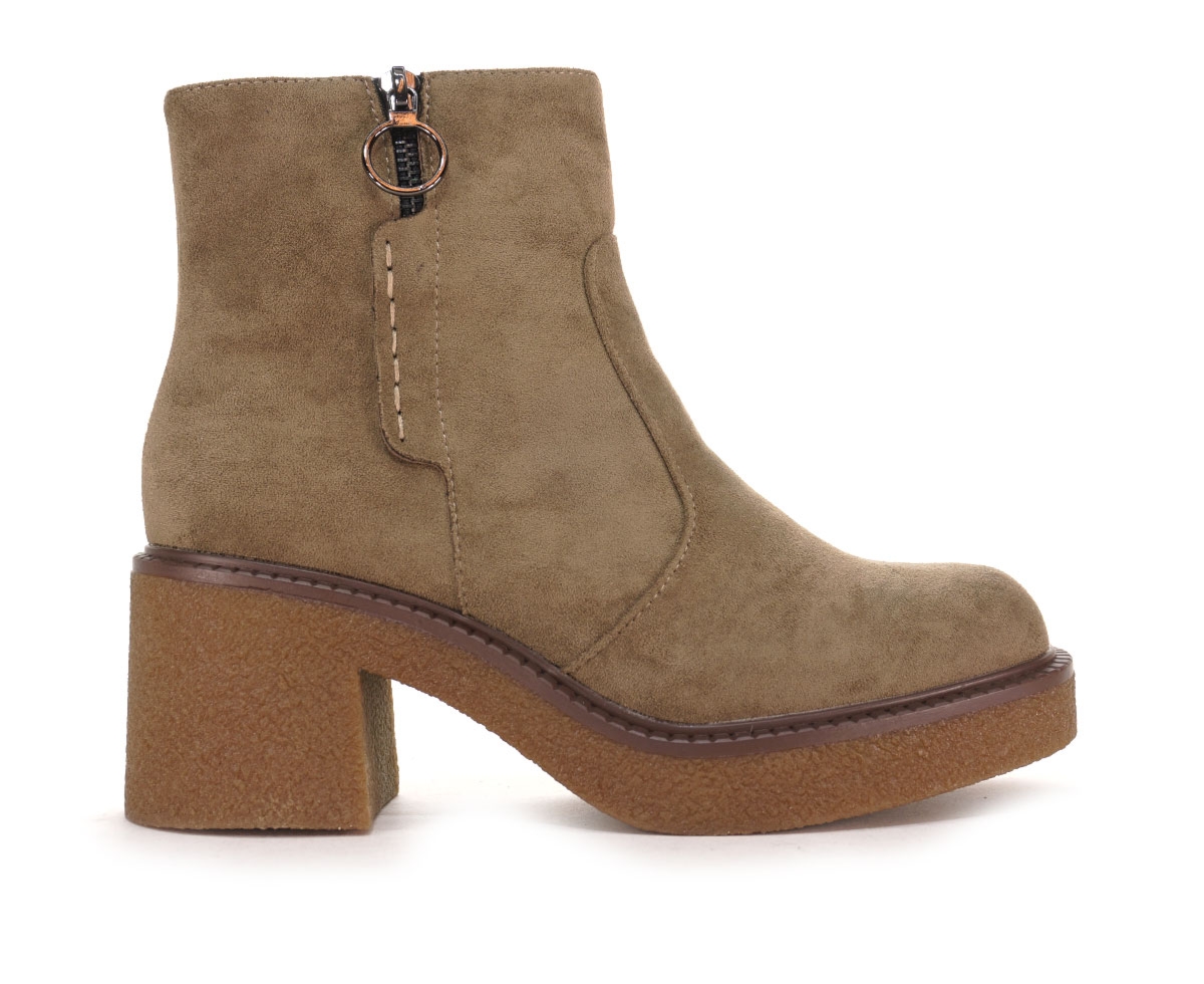 Botki damskie Sergio leone, coffee